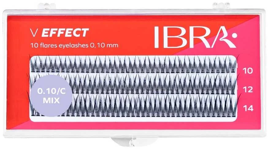 Ibra V Effect blakstienų kuokšteliai Mix 120vnt.