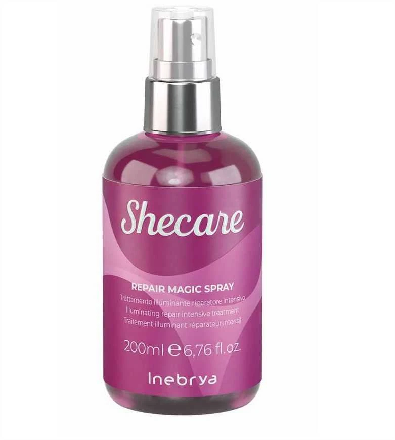 Inebrya SheCare Repair Magic Purškiklis atkuriamasis plaukų purškiklis, 200 ml