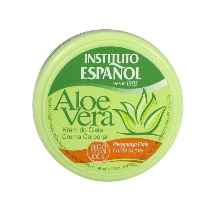 Instituto Español Aloe Vera Body Kreminis drėkinantis kūno kremas, 50 ml