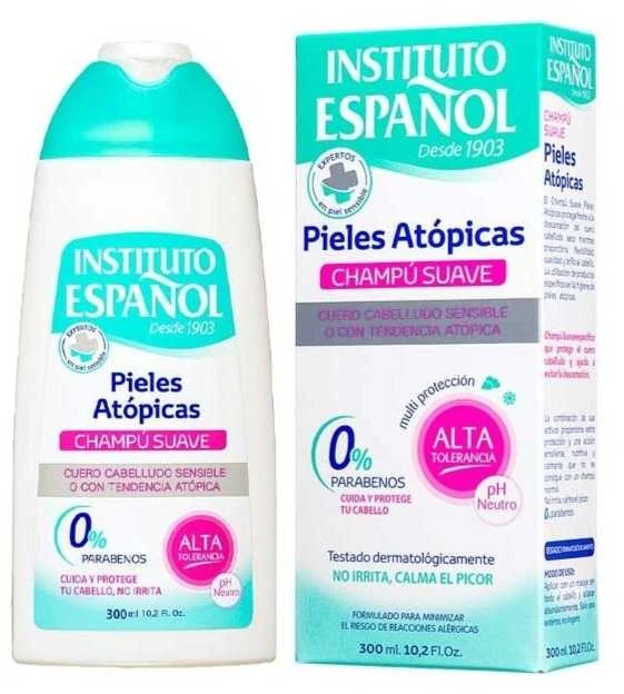 Instituto Espanol Ispanijos instituto atopinės odos švelnūs šampūnai 300 ml