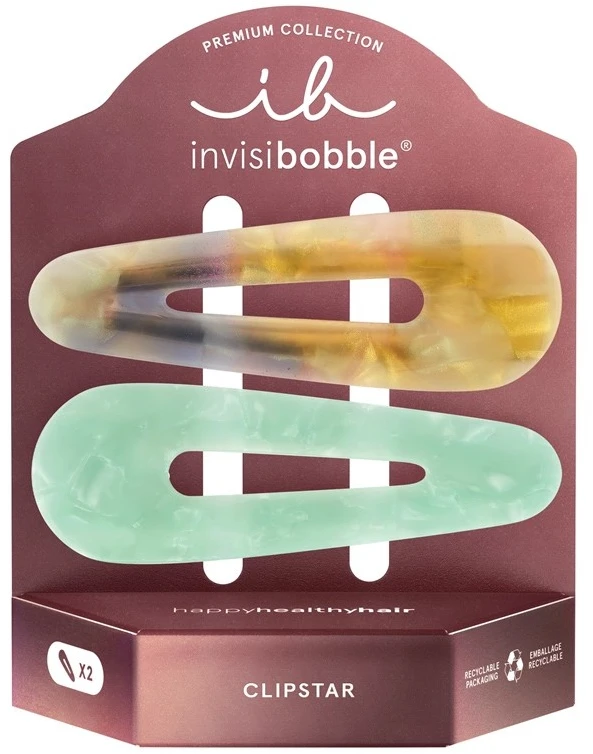 „Invisibobble Clipstar Premium Rainbow“ karuselė, 2 vnt.