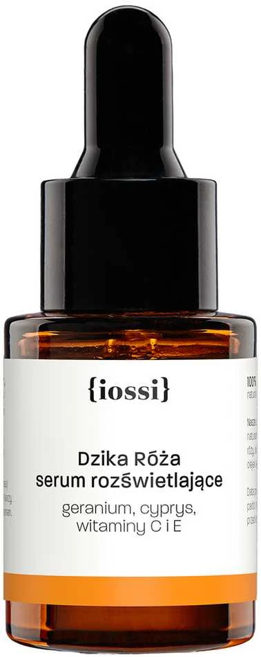 Iossi serumas Dzika Róża pelargonijų / kiparisų veidui / vitaminai C ir E 10 ml