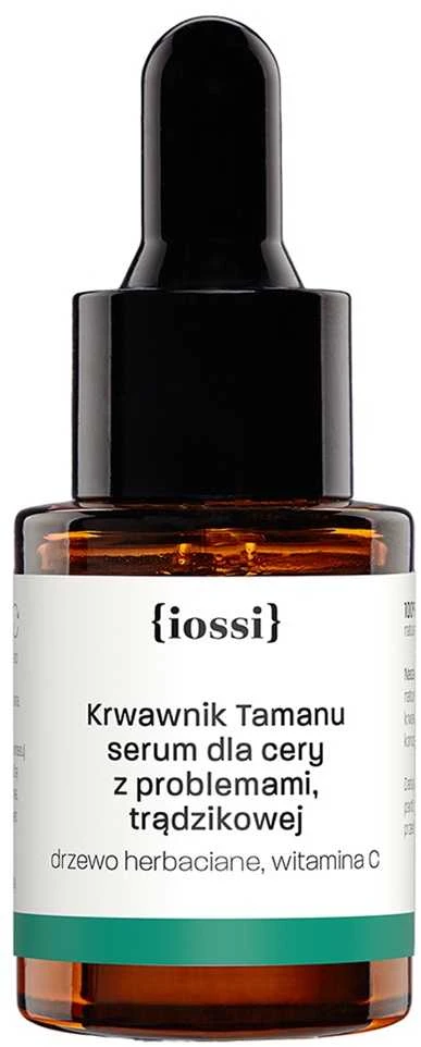 Iossi veido serumas Yarrow & Tamanu and Tea Tree 10ml