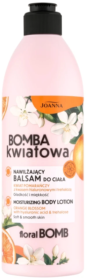Joanna Bomba Kwiatowa drėkinamasis kūno losjonas apelsinų žiedai 500g