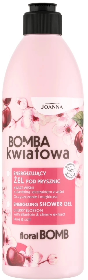 Joanna Bomba Kwiatowa energizuojanti vyšnių žiedų dušo želė 500 ml