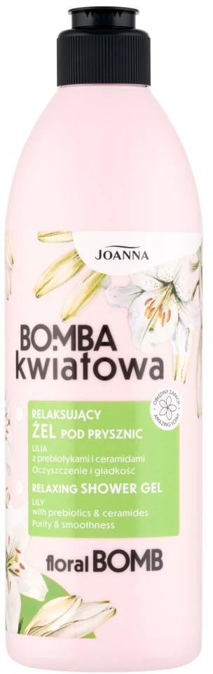 Joanna Bomba Kwiatowa atpalaiduojanti dušo želė lelija 500ml