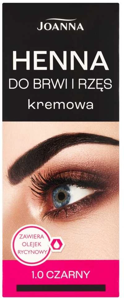 Joanna Henna 1.0 Juodas, 15 ml