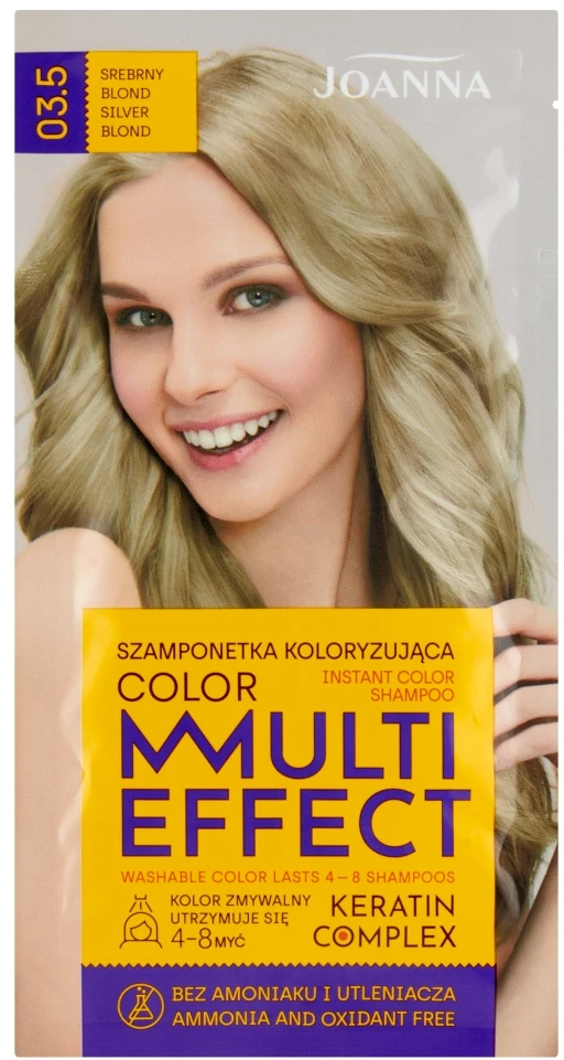 Joanna Multi Effect 03.5 sidabrinio atspalvio šampūnas