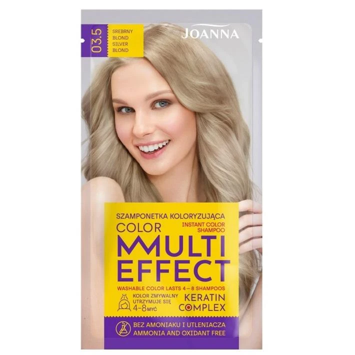 Joanna Multi Effect sidabrinė blond pakuotė