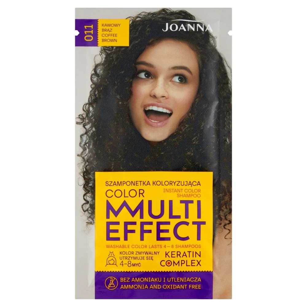 Joanna Multi Effect 011 plaukų dažomoji šamponetė