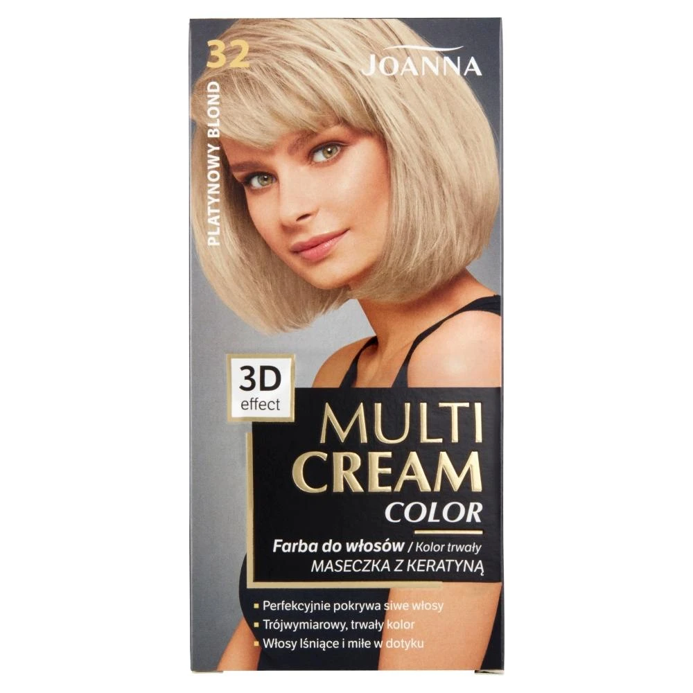 Joanna Multi kreminis Color 32 Platinum Skirtas šviesiems plaukams