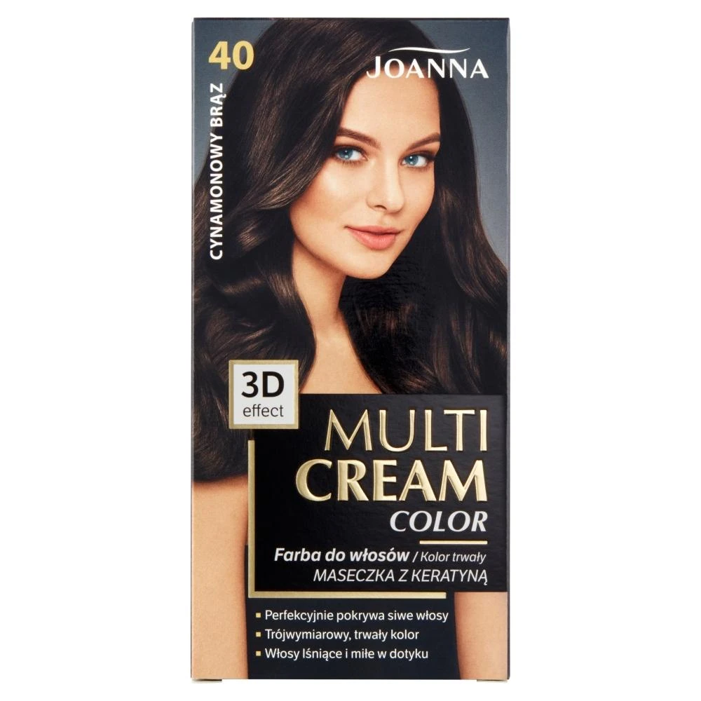 Joanna Multi kreminis Color 40 Cinamon Brown