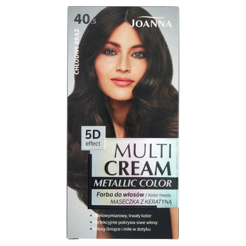 Joanna Multi kreminis metalinė spalva 40.5 Cool Brown