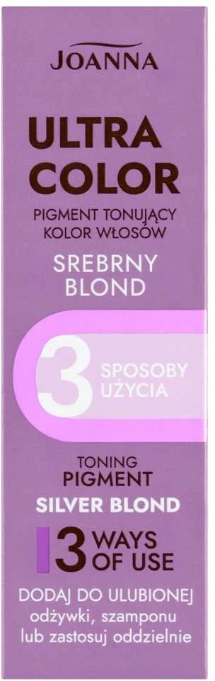 Joanna Ultra Color Pigment Sidabrinė Blond, 100 ml