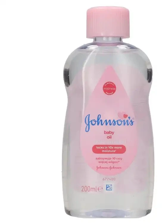 Johnson & Johnson kūdikių aliejus kūnui vaikams, 200 ml