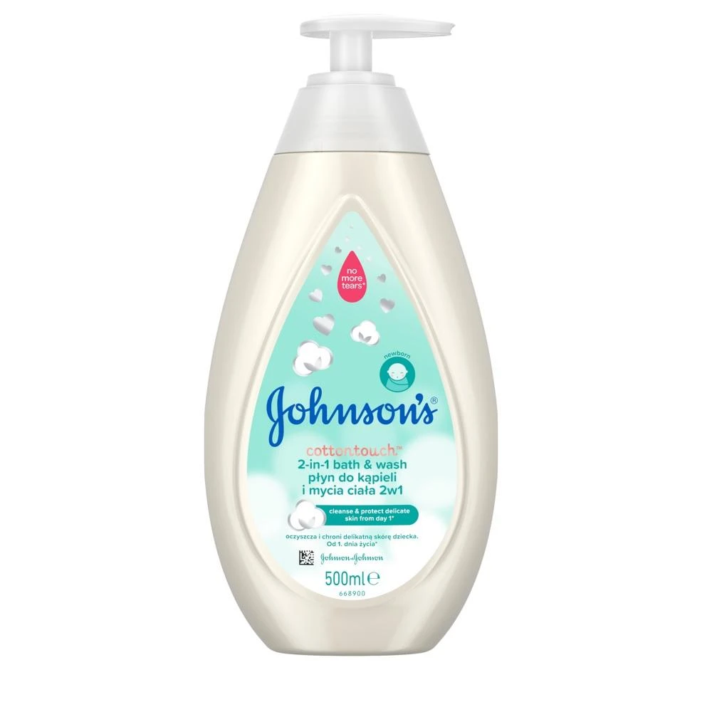 Johnsons Johnson & Johnson Johnson´s CottonTouch 2-in-1 Bath & Wash Dušo želė vaikams, 500 ml