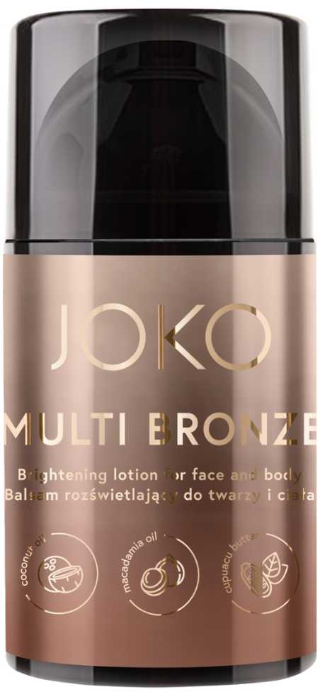 Joko Multi Bronze skaistinamasis losjonas 01 Midnight Glow, 45 ml