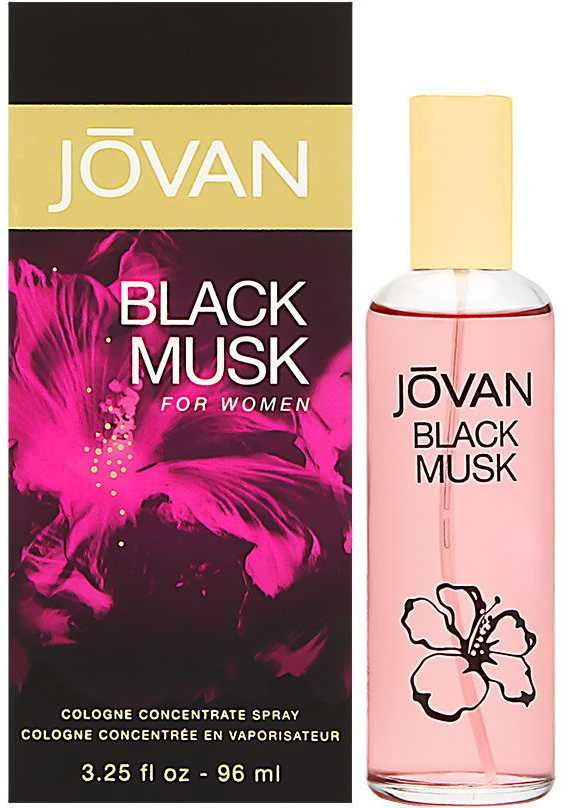 Jövan Musk Juodas EDC odekolonas moterims, 96 ml