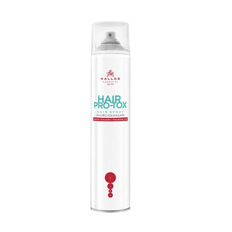 Plaukų lakas Kallos Hair Pro-Tox Plaukų lakas 400ml
