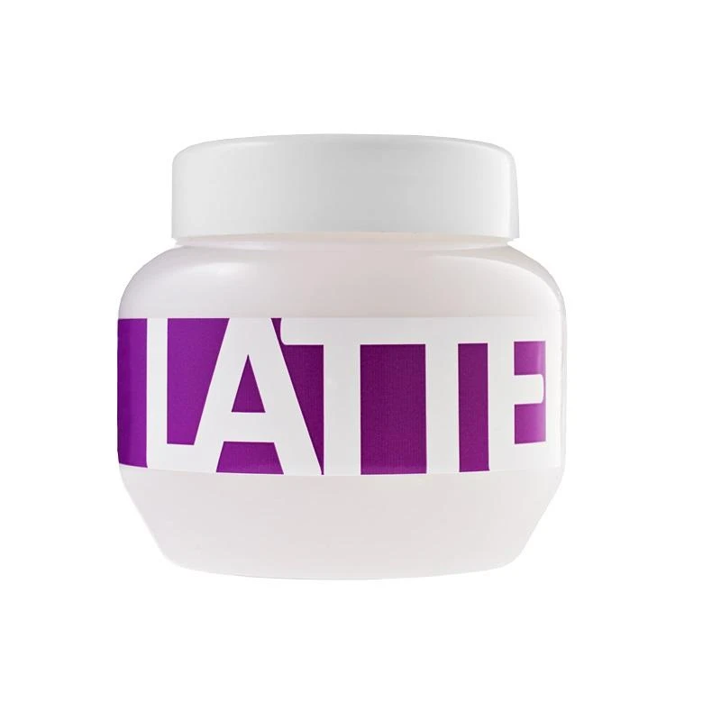 Kallos Cosmetics Latte Hair Mask kaukė sausiems, chemiškai pažeistiems plaukams, 275 ml