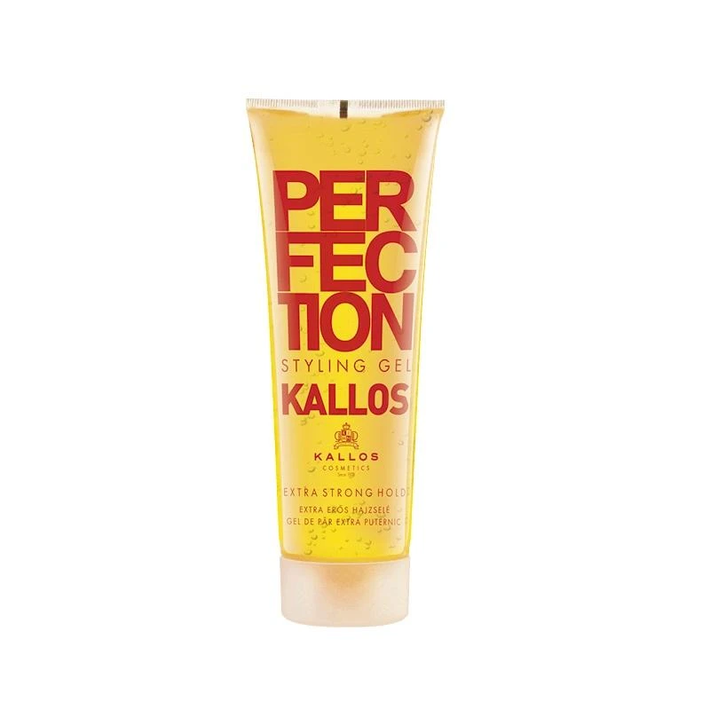 Kallos Cosmetics Perfection Extra Strong Hair Gel moterims, 250 ml