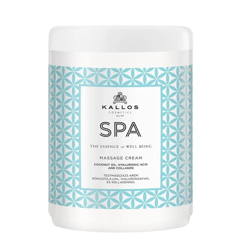 Masažinis kremas Kallos SPA Massage Kreminis 1000 ml