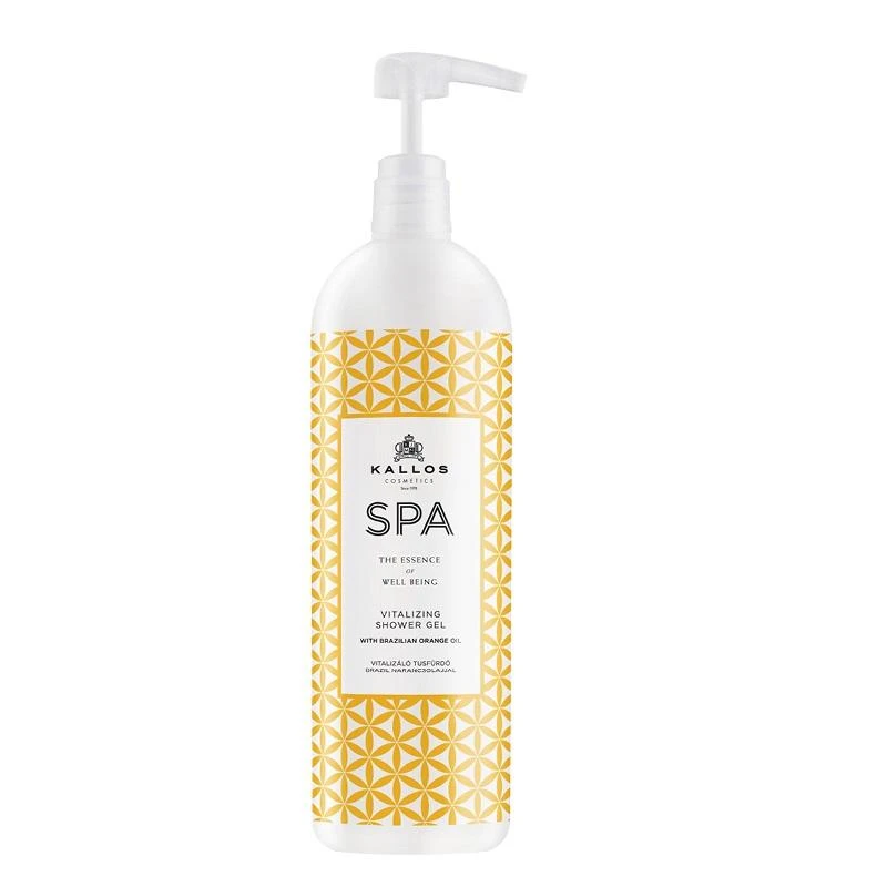Dušo želė Kallos SPA Vitalizing Oranžinis Dušo želė 1000 ml