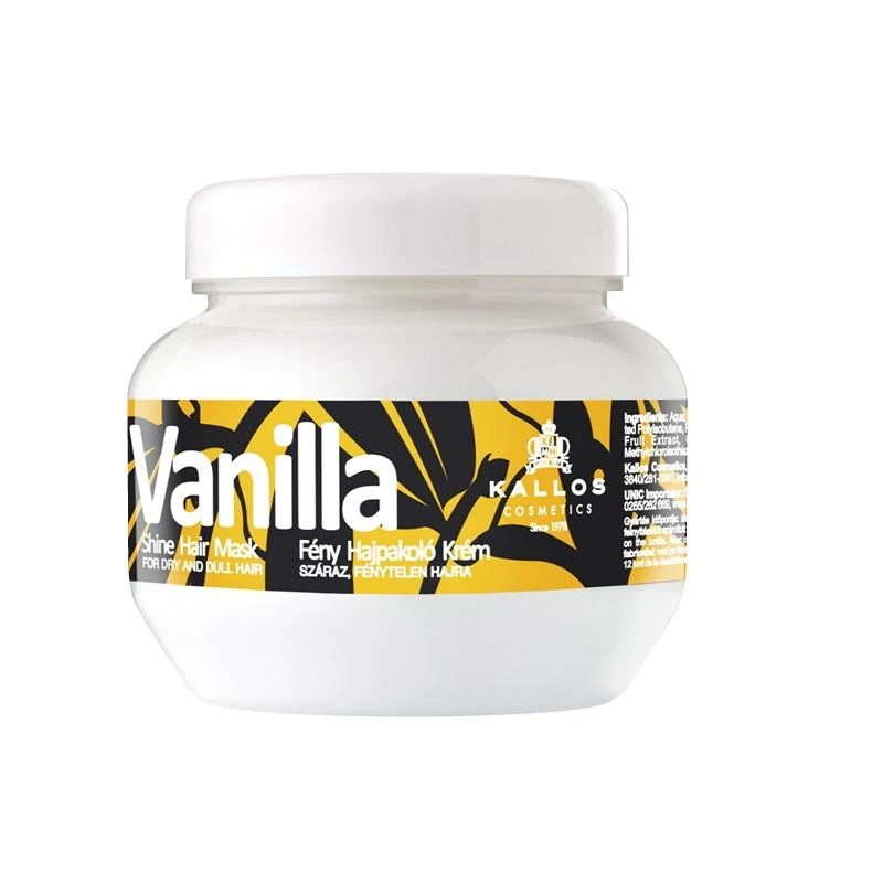 Kallos Cosmetics Vanilla Hair Mask plaukų kaukė, 275 ml