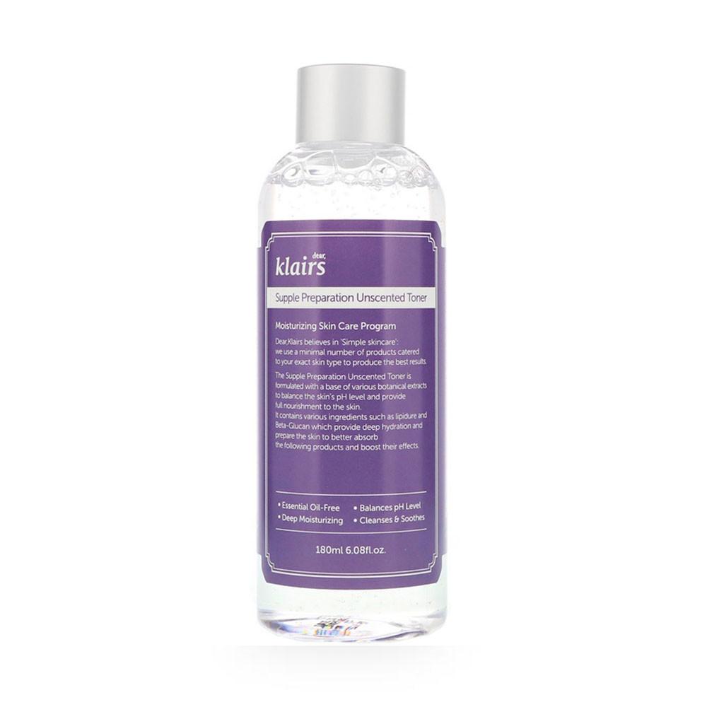 "Klairs Supple Preparation" tonikas be kvapo 180ml