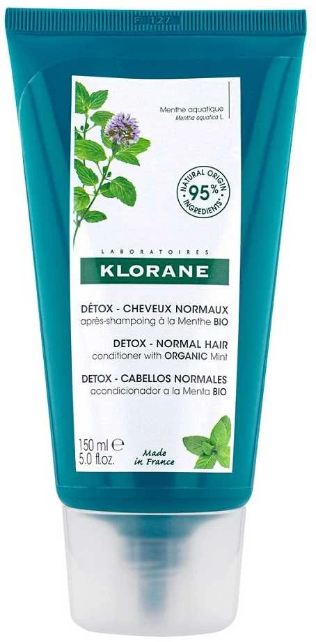 „Klorane“ kondicionierius nuo taršos su vandens mėtomis, 150 ml