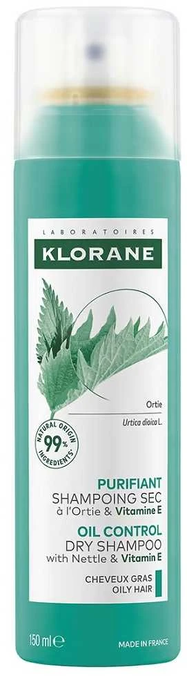 Klorane Purifying Sausas šampūnas Nettle sausas šampūnas 150ml