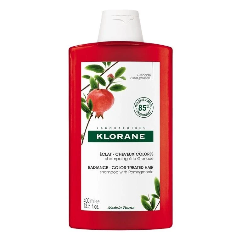 "Klorane" granatų plaukų šampūnas 400ml