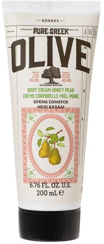 Korres KORRES_Pure Greek Olive Body Kremas nawilżające mleczko ??do ciała Honey &amp, Pear 200ml