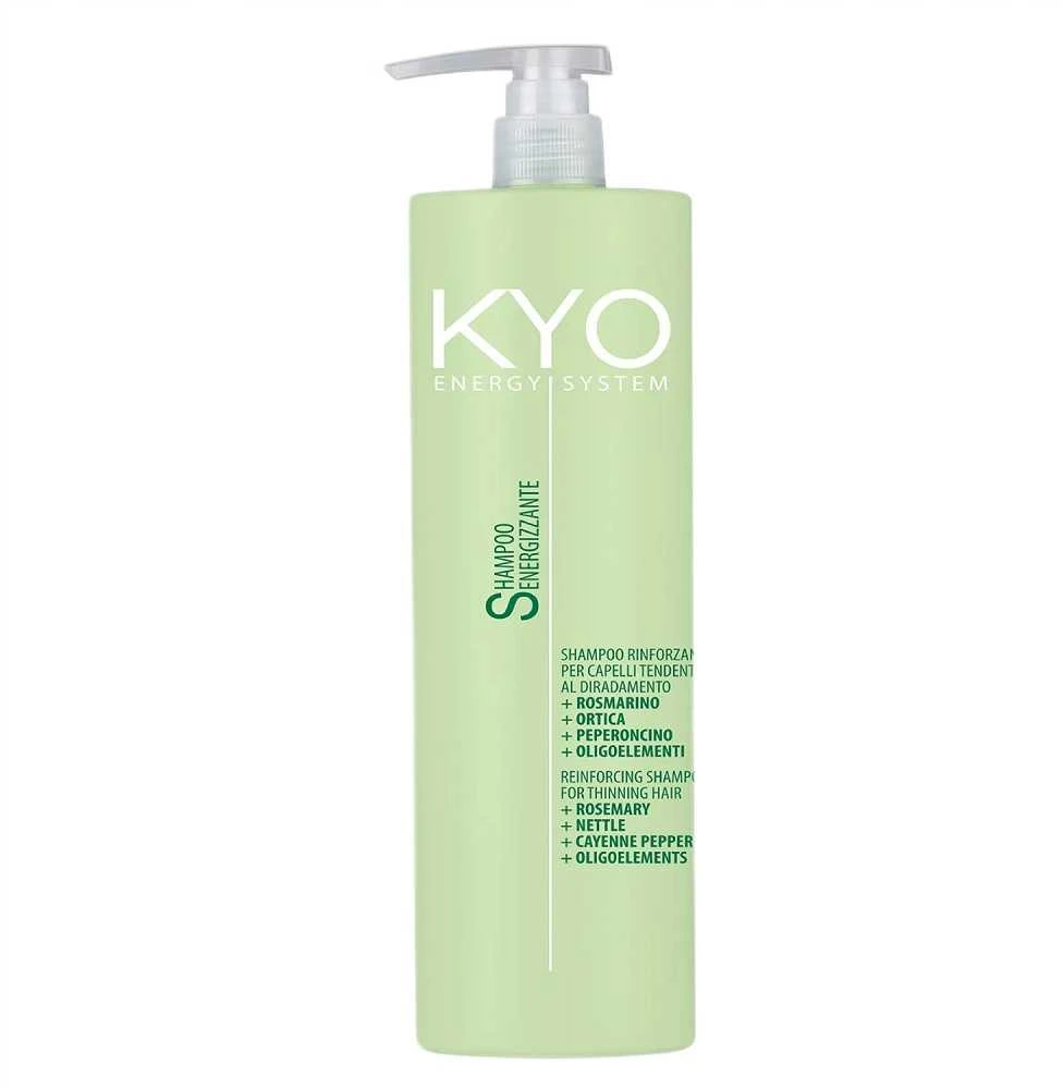 KYO_Energy System Šampūnas Energizzante šampūnas nuo plaukų slinkimo 1000 ml