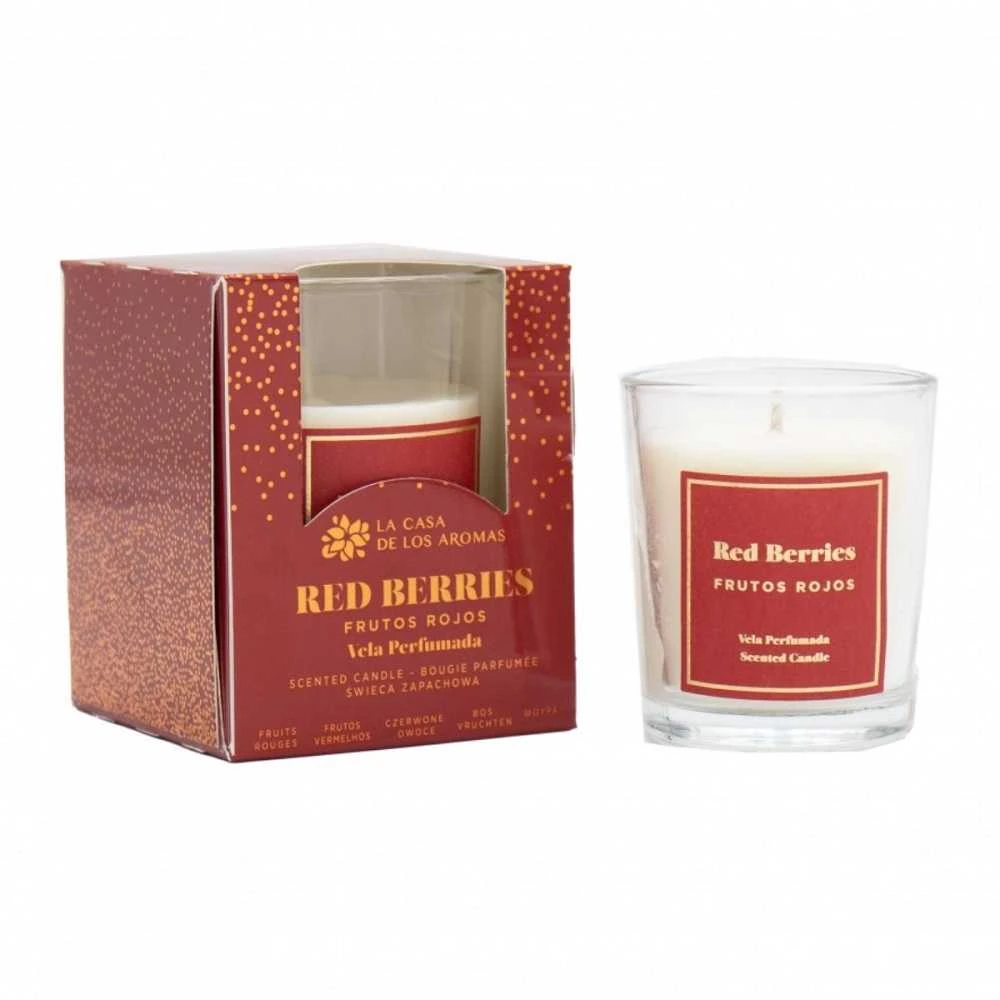 La Casa de los Aromas Raudonų vaisių kvapioji žvakė 120g