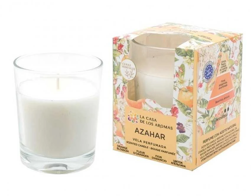 La Casa de los Aromas LOS AROMAS AZAHAR kvepianti žvakė, 140 g