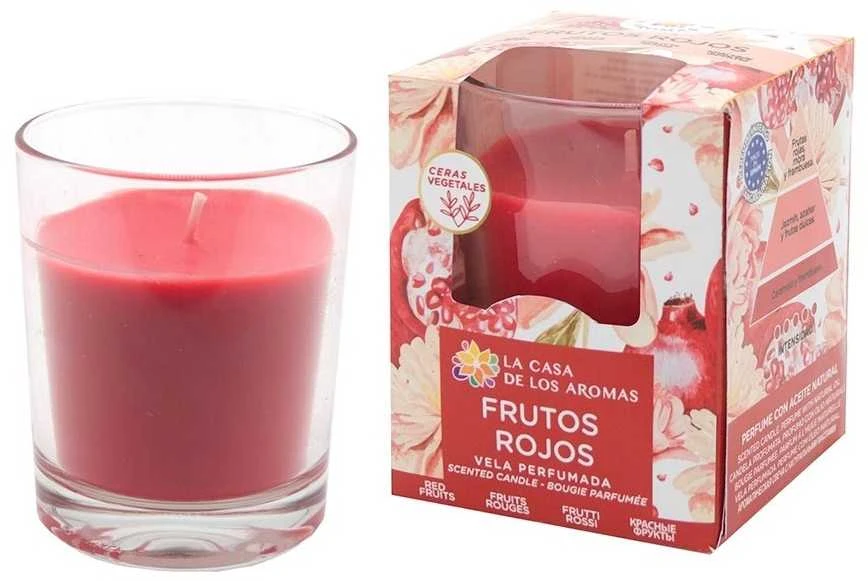 La Casa de los Aromas LOS AROMAS FRUTOS ROJOS kvepianti žvakė, 140 g