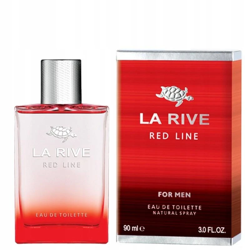 LA RIVE tualetinis vanduo vyrams Raudona Line, 90 ml