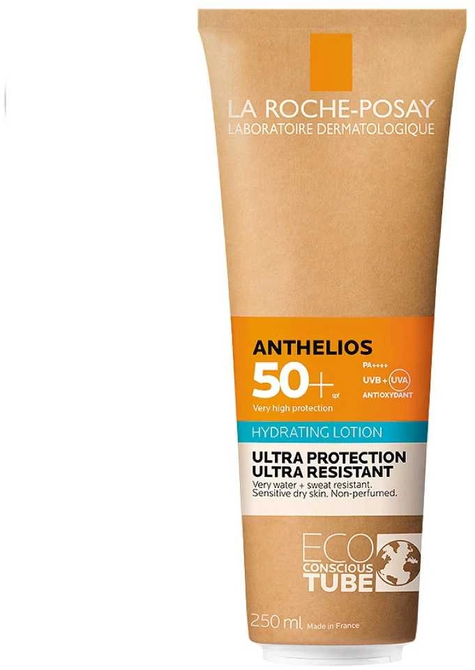 La Roche Posay Anthelios Drėkinamasis Pienelis Ultra Protection SPF 50+ apsauginis losjonas nuo saulės, 250 ml