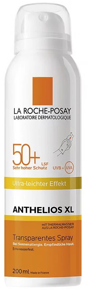 La Roche Posay Anthelios Invisible Mist Ultra Light SPF 50+ apsauginis purškiklis nuo saulės, 200 ml