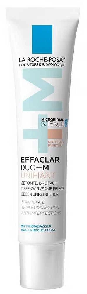 La Roche-Posay Effaclar Duo+ M Unifiant lengvos tekstūros itin intensyviai drėkinantis kremas su atspalviu, atspalvis: Medium, 40 ml