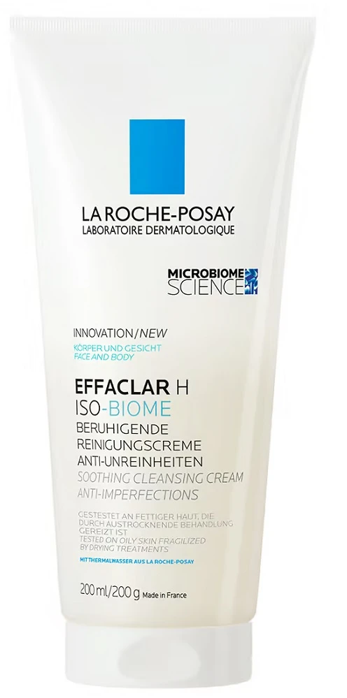 La Roche Posay Veido valymo kremas Effaclar H Iso-Biome 200ml