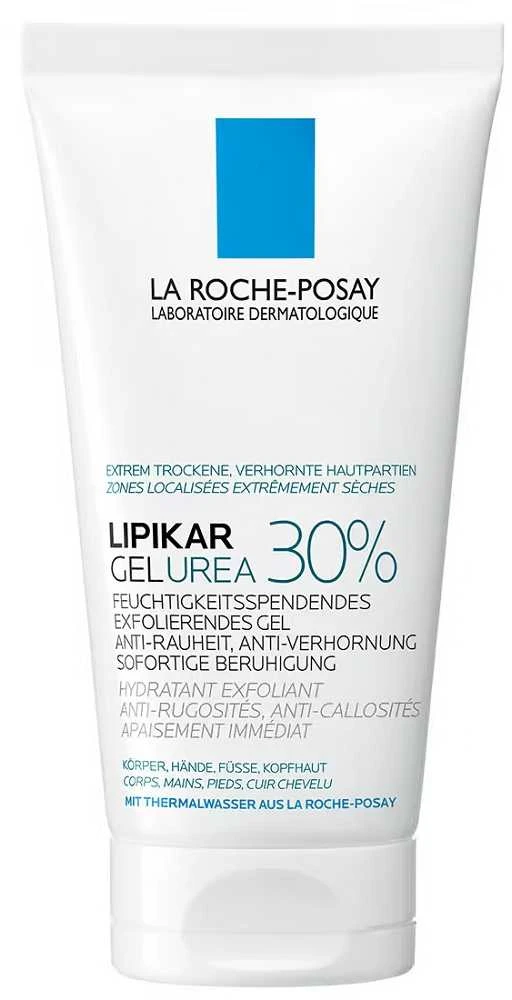 La Roche-Posay LRP Lipikar Lait Urea 30% Gel drėkinamasis kūno losjonas su šlapalu, 50 ml