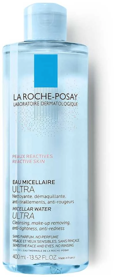 La Roche Posay Ultra Reactive Skin Vanduo micelinis vanduo probleminei odai, 400 ml