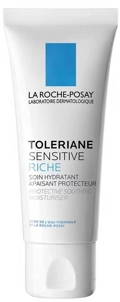 Prebiotinis drėkinamasis kremas La Roche Posay Toleriane Sensitive Rich Creme, 40 ml