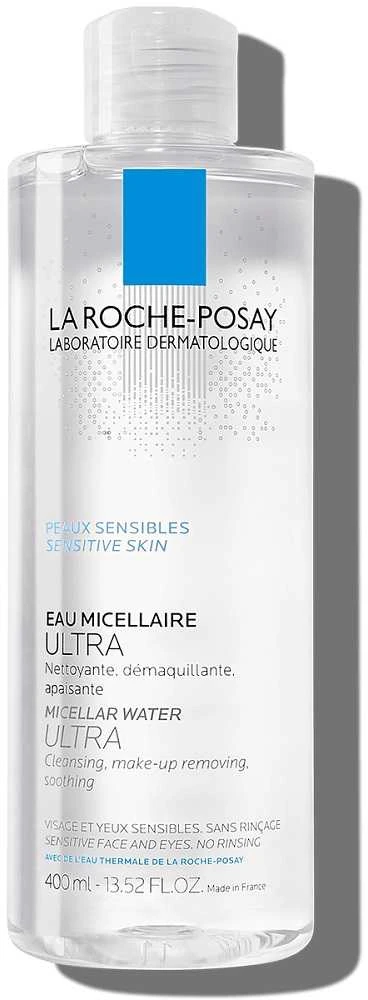 La Roche-Posay Micellar Vanduo Ultra Sensitive Skin micelinis vanduo jautriai odai, 400 ml