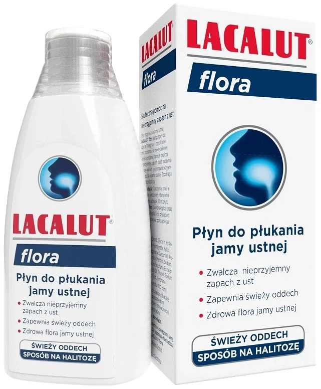 Lacalut Flora burnos skalavimo skystis 300ml