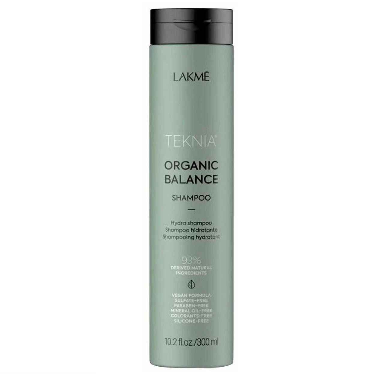Drėkinamasis šampūnas plaukams Lakme Teknia Organic Balance Šampūnas, 300 ml