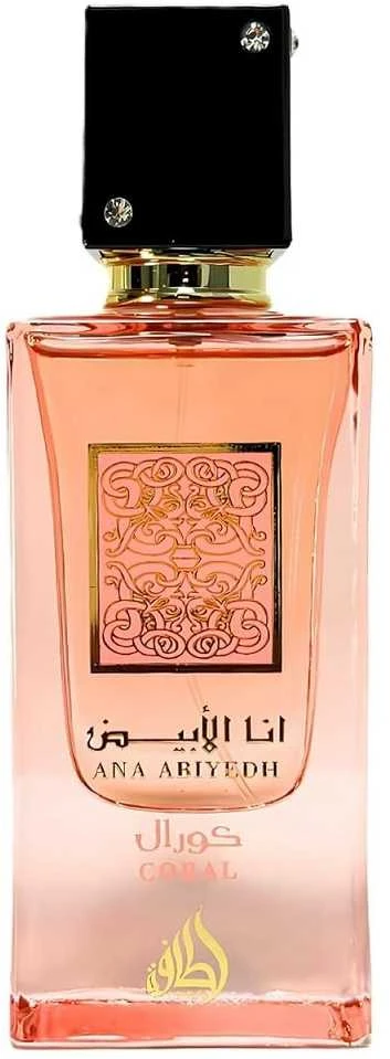 Lattafa Ana Abiyedh Coral EDP parfumuotas vanduo unisex, 60 ml