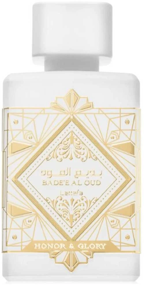 Unisex kvepalai Lattafa Badee Al Oud Honor & Glory EDP, 100 ml aprašymas - Prekės nuotrauka